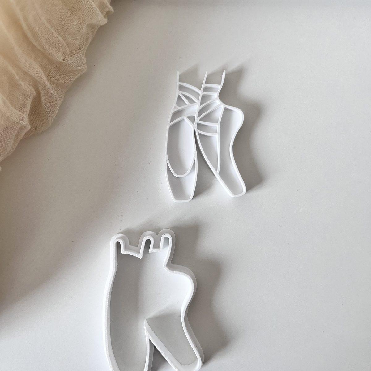 Emporte-pièce et tampon Chaussons de pointe — La Biscuitery