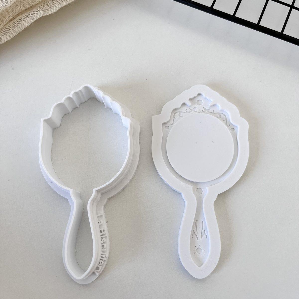 Emporte-pièce et tampon Miroir à main — La Biscuitery